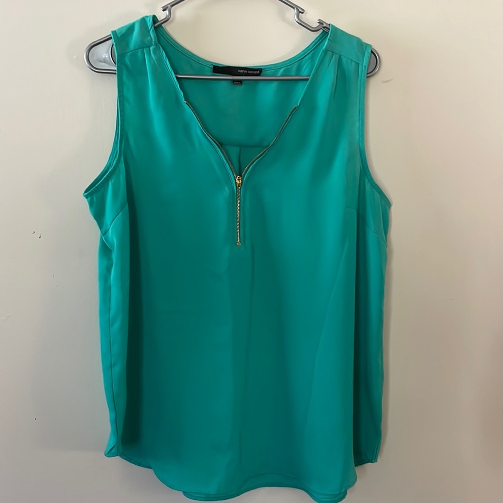 Teal blouse